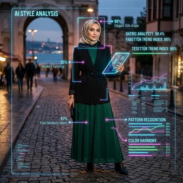 Tesettür Giyimde Kombin Yaparken AI Nasıl Kullanılır?